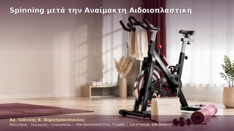 Spinning μετά την Αναίμακτη Αιδοιοπλαστική