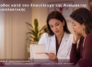 Περίοδος κατά τον Επανέλεγχο της Αναίμακτης Αιδοιοπλαστικής