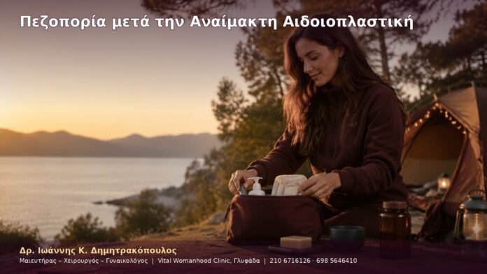 Πεζοπορία μετά την Αναίμακτη Αιδοιοπλαστική