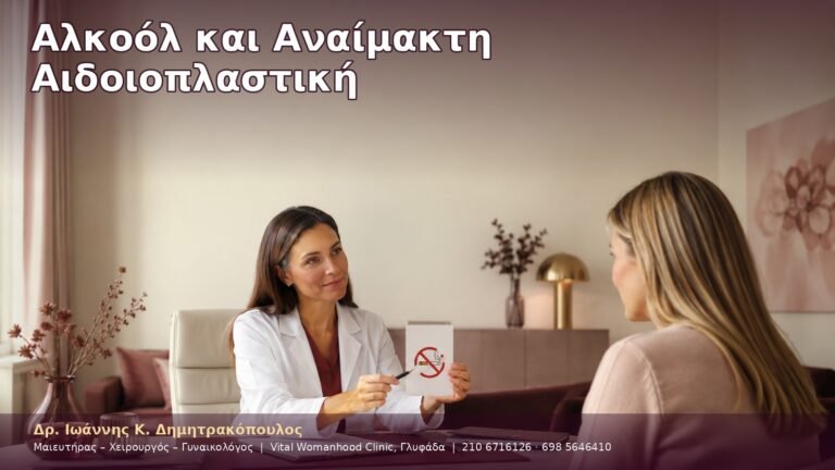 Αλκοόλ και Αναίμακτη Αιδοιοπλαστική