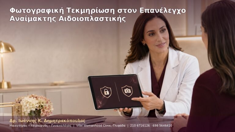 Φωτογραφική Τεκμηρίωση στον Επανέλεγχο Αναίμακτης Αιδοιοπλαστικής
