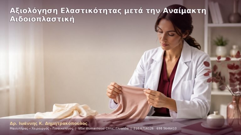 Αξιολόγηση Ελαστικότητας μετά την Αναίμακτη Αιδοιοπλαστική