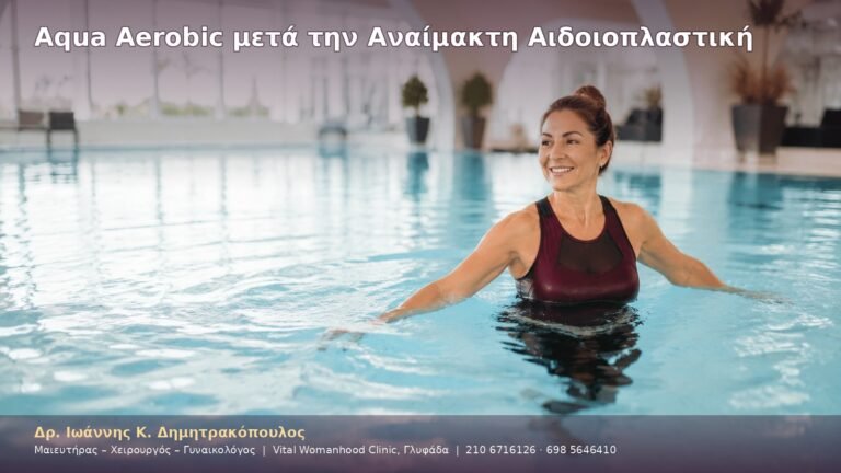 Aqua Aerobic μετά την Αναίμακτη Αιδοιοπλαστική