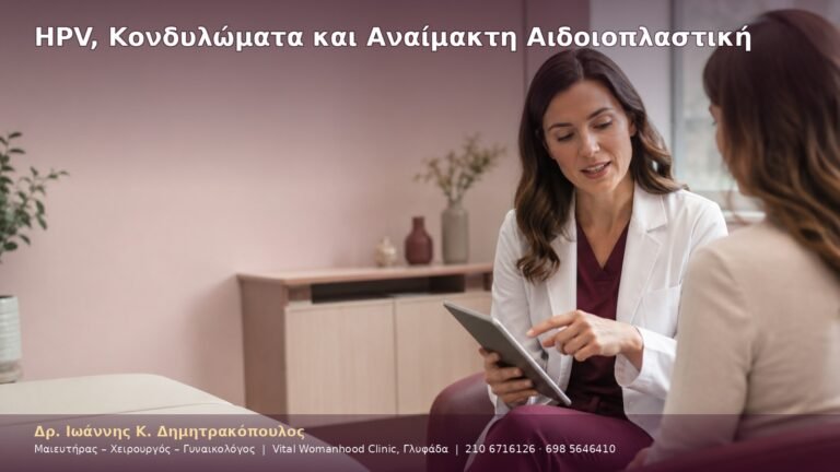 HPV, Κονδυλώματα και Αναίμακτη Αιδοιοπλαστική