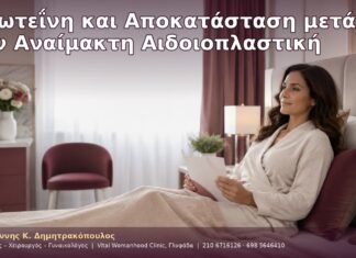 Πρωτεΐνη και Αποκατάσταση μετά την Αναίμακτη Αιδοιοπλαστική