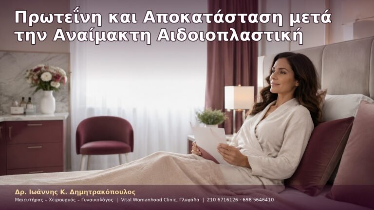 Πρωτεΐνη και Αποκατάσταση μετά την Αναίμακτη Αιδοιοπλαστική