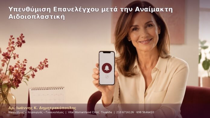 cover-44-11 Υπενθύμιση Επανελέγχου μετά την Αναίμακτη Αιδοιοπλαστική