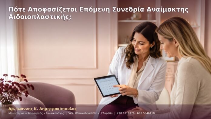 Πότε Αποφασίζεται Επόμενη Συνεδρία Αναίμακτης Αιδοιοπλαστικής;