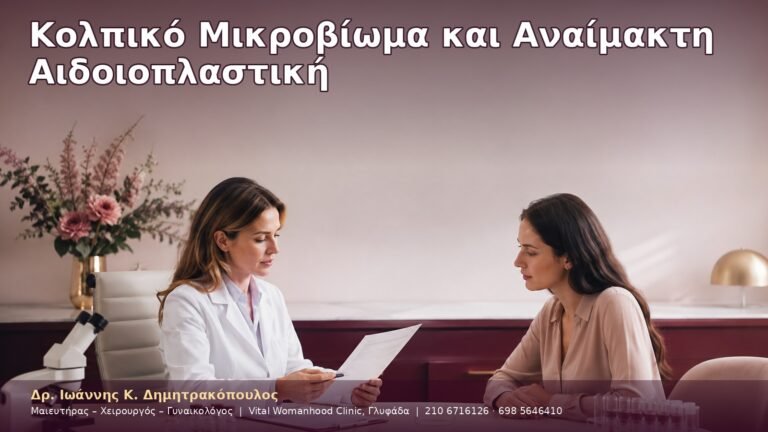 Κολπικό Μικροβίωμα και Αναίμακτη Αιδοιοπλαστική