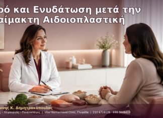 Νερό και Ενυδάτωση μετά την Αναίμακτη Αιδοιοπλαστική