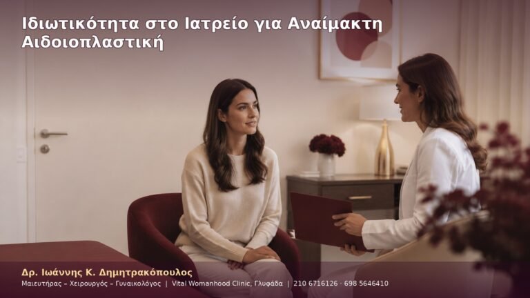 Ιδιωτικότητα στο Ιατρείο για Αναίμακτη Αιδοιοπλαστική
