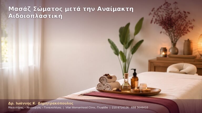 Μασάζ Σώματος μετά την Αναίμακτη Αιδοιοπλαστική