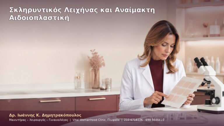 Σκληρυντικός Λειχήνας και Αναίμακτη Αιδοιοπλαστική