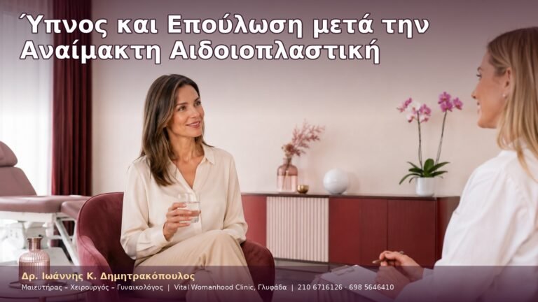 Ύπνος και Επούλωση μετά την Αναίμακτη Αιδοιοπλαστική