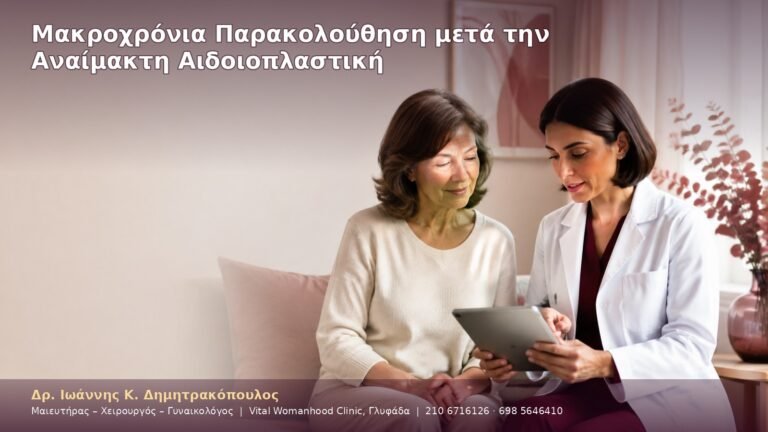 Μακροχρόνια Παρακολούθηση μετά την Αναίμακτη Αιδοιοπλαστική