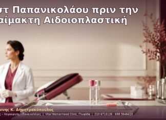 Τεστ Παπανικολάου πριν την Αναίμακτη Αιδοιοπλαστική Τεστ Παπανικολάου πριν την Αναίμακτη Αιδοιοπλαστική