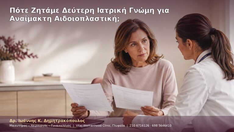 Πότε Ζητάμε Δεύτερη Ιατρική Γνώμη για Αναίμακτη Αιδοιοπλαστική;