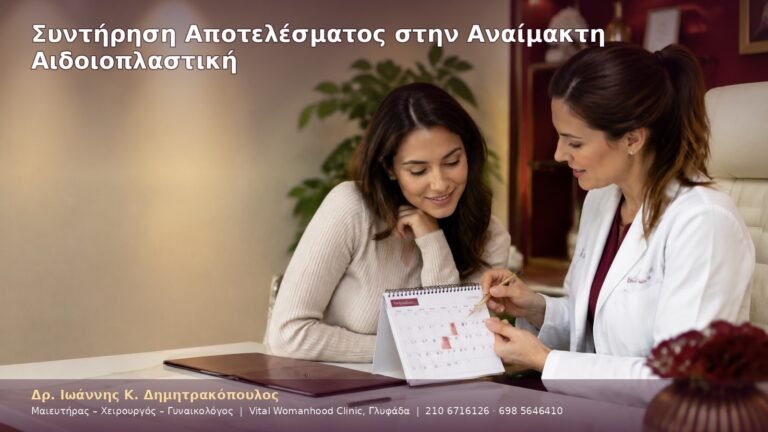 Συντήρηση Αποτελέσματος στην Αναίμακτη Αιδοιοπλαστική