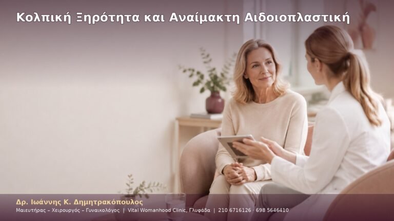 Κολπική Ξηρότητα και Αναίμακτη Αιδοιοπλαστική