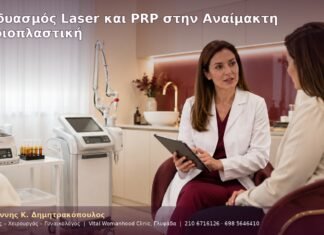 Συνδυασμός Laser και PRP στην Αναίμακτη Αιδοιοπλαστική