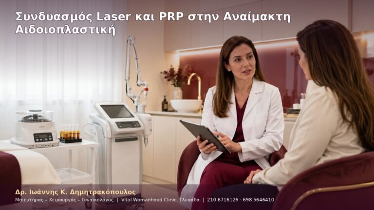 Συνδυασμός Laser και PRP στην Αναίμακτη Αιδοιοπλαστική