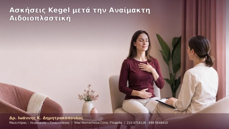 Ασκήσεις Kegel μετά την Αναίμακτη Αιδοιοπλαστική