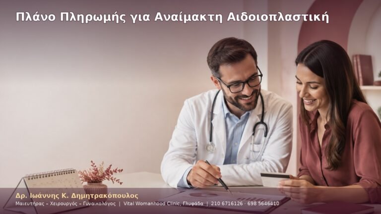 Πλάνο Πληρωμής για Αναίμακτη Αιδοιοπλαστική