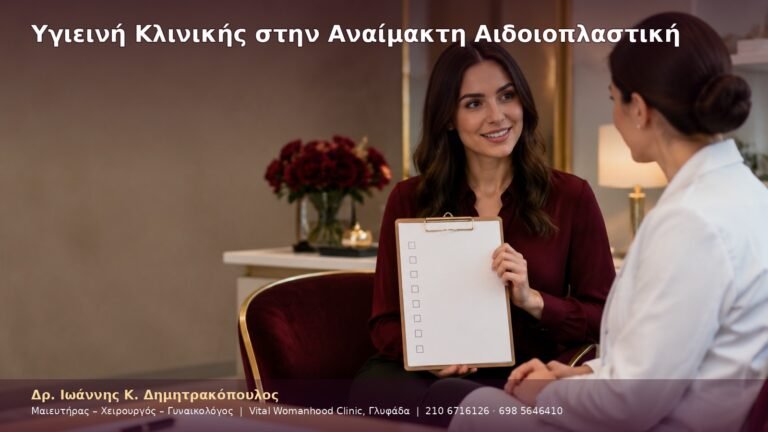 Υγιεινή Κλινικής στην Αναίμακτη Αιδοιοπλαστική