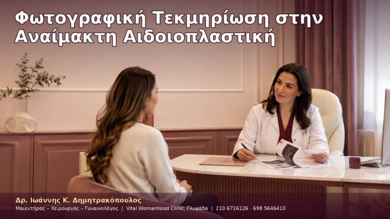Φωτογραφική Τεκμηρίωση στην Αναίμακτη Αιδοιοπλαστική