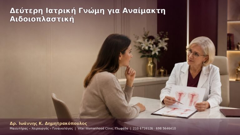 Δεύτερη Ιατρική Γνώμη για Αναίμακτη Αιδοιοπλαστική