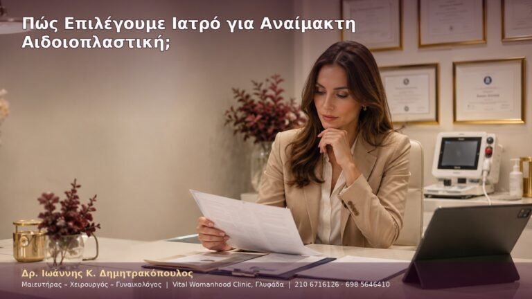 Πώς Επιλέγουμε Ιατρό για Αναίμακτη Αιδοιοπλαστική;