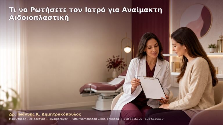 Τι να Ρωτήσετε τον Ιατρό για Αναίμακτη Αιδοιοπλαστική