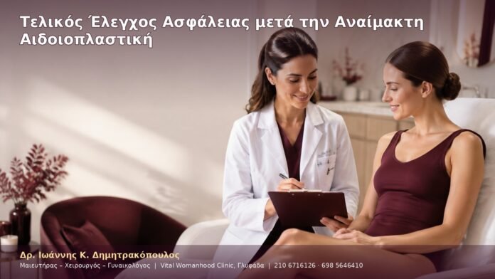 Τελικός Έλεγχος Ασφάλειας μετά την Αναίμακτη Αιδοιοπλαστική