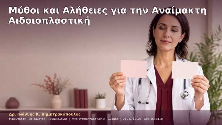 Μύθοι και Αλήθειες για την Αναίμακτη Αιδοιοπλαστική