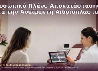 Προσωπικό Πλάνο Αποκατάστασης μετά την Αναίμακτη Αιδοιοπλαστική
