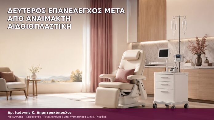 Δεύτερος Επανέλεγχος μετά από Αναίμακτη Αιδοιοπλαστική δεύτερος επανέλεγχος μετά από αναίμακτη αιδοιοπλαστική