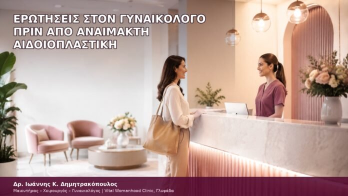 Ερωτήσεις στον Γυναικολόγο πριν από Αναίμακτη Αιδοιοπλαστι ερωτήσεις στον γυναικολόγο πριν από αναίμακτη αιδοιοπλαστική