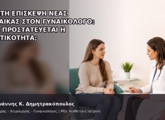 Πρώτη Επίσκεψη Νέας Γυναίκας στον Γυναικολόγο: Πώς Προστατεύεται η Ιδιωτικότητα; Πρώτη Επίσκεψη Νέας Γυναίκας στον Γυναικολόγο: Πώς Προστατεύεται η Ιδιωτικότητα; - Δρ. Ιωάννης Κ. Δημητρακόπουλος