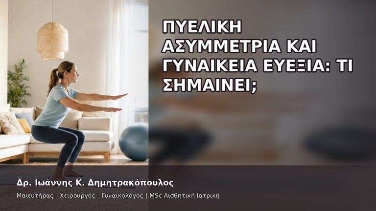 Πυελική Ασυμμετρία και Γυναικεία Ευεξία: Τι Σημαίνει; - Δρ. Ιωάννης Κ. Δημητρακόπουλος