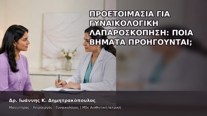 Προετοιμασία για Γυναικολογική Λαπαροσκόπηση: Ποια Βήματα Προηγούνται; - Δρ. Ιωάννης Κ. Δημητρακόπουλος