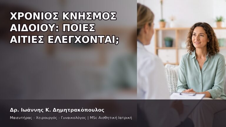 Χρόνιος Κνησμός Αιδοίου: Ποιες Αιτίες Ελέγχονται; - Δρ. Ιωάννης Κ. Δημητρακόπουλος