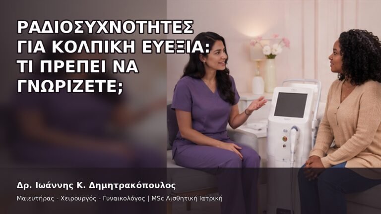 Ραδιοσυχνότητες για Κολπική Ευεξία: Τι Πρέπει να Γνωρίζετε; - Δρ. Ιωάννης Κ. Δημητρακόπουλος