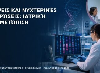 Εξάψεις και Νυχτερινές Εφιδρώσεις: Ιατρική Αντιμετώπιση - Δρ. Ιωάννης Δημητρακόπουλος