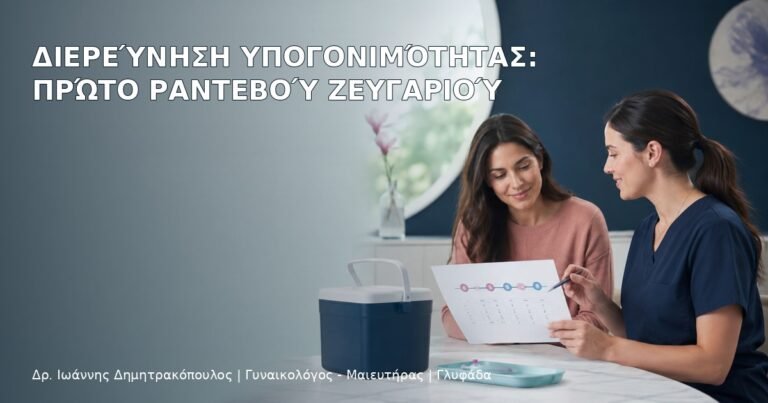 Διερεύνηση Υπογονιμότητας: Πρώτο Ραντεβού Ζευγαριού - Δρ. Ιωάννης Δημητρακόπουλος