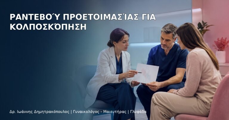Ραντεβού Προετοιμασίας για Κολποσκόπηση - Δρ. Ιωάννης Δημητρακόπουλος