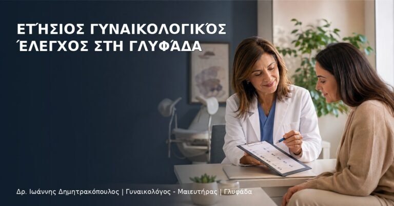 Ετήσιος Γυναικολογικός Έλεγχος στη Γλυφάδα - Δρ. Ιωάννης Δημητρακόπουλος