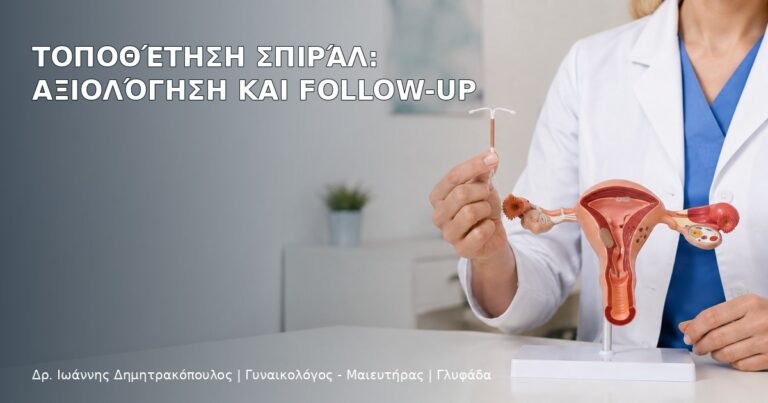 Τοποθέτηση Σπιράλ: Αξιολόγηση και Follow-up - Δρ. Ιωάννης Δημητρακόπουλος