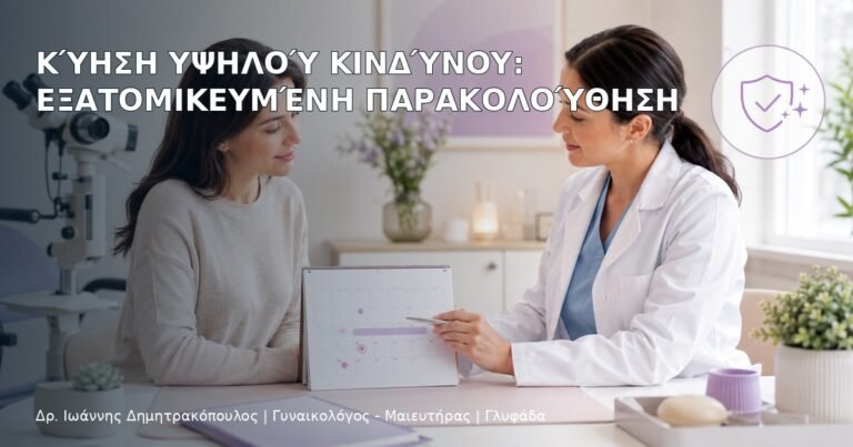 Κύηση Υψηλού Κινδύνου: Εξατομικευμένη Παρακολούθηση - Δρ. Ιωάννης Δημητρακόπουλος