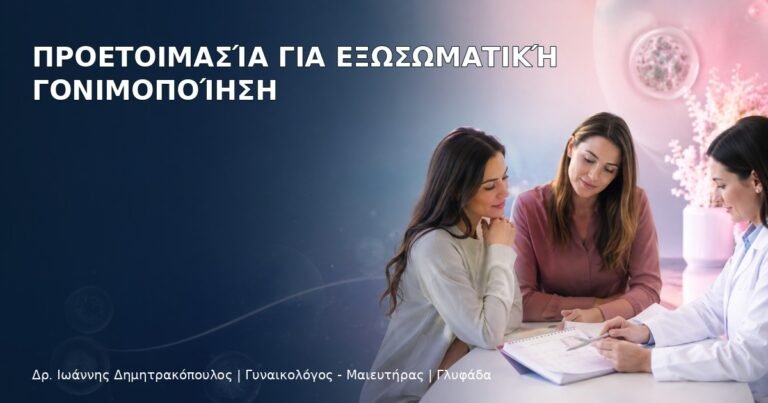Προετοιμασία για Εξωσωματική Γονιμοποίηση - Δρ. Ιωάννης Δημητρακόπουλος
