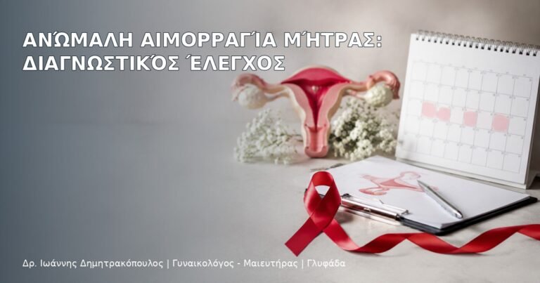 Ανώμαλη Αιμορραγία Μήτρας: Διαγνωστικός Έλεγχος - Δρ. Ιωάννης Δημητρακόπουλος